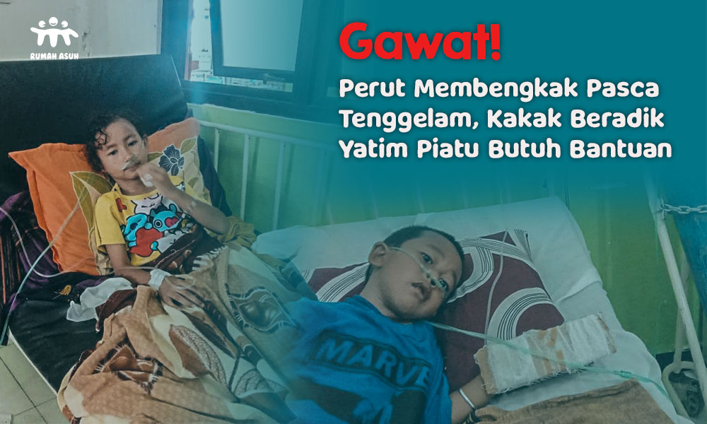 Gawat! Kakak Beradik Yatim Piatu Ini Tenggelam Saat Cari Nafkah