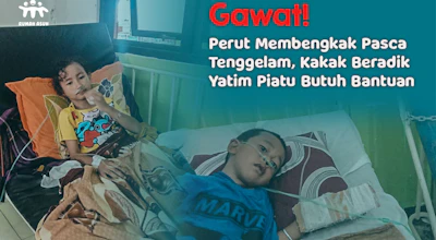 Gawat! Kakak Beradik Yatim Piatu Ini Tenggelam Saat Cari Nafkah