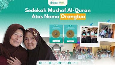 Sedekah Mushaf Al-Quran atas Nama Orang Tua