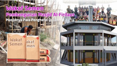 Wakaf Semen Pembangunan Masjid Al-Firdaus
