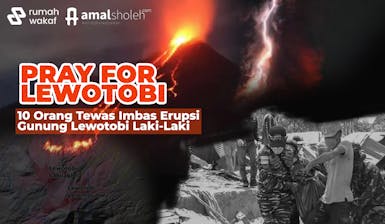 URGENT! Bantu Warga Terdampak Erupsi Lewotobi NTT