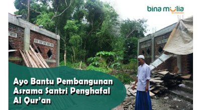 Bangun Asrama untuk Penghafal Qur’an di Bojonegoro