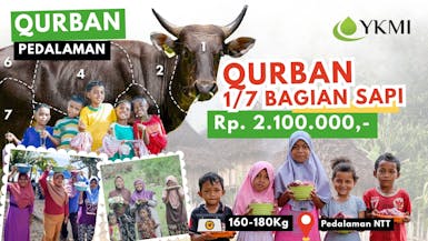 Qurban di Pedalaman 1/7 Sapi