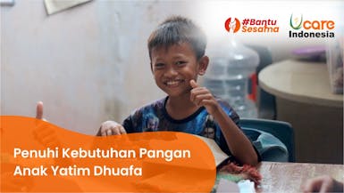 Penuhi Kebutuhan Pangan Anak Yatim Dhuafa