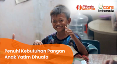 Penuhi Kebutuhan Pangan Anak Yatim Dhuafa