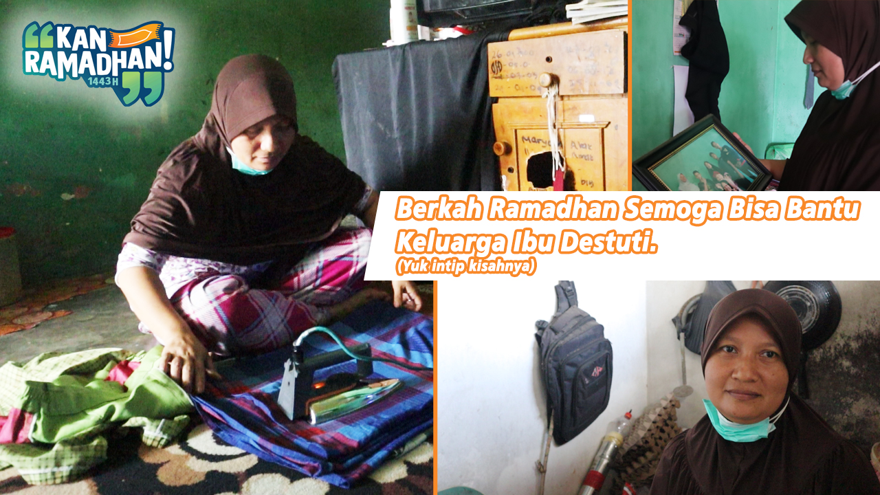 Bantu Ibu Tuti Kuatkan Pondasi Keluarga bersama 6 Anak Yatimnya