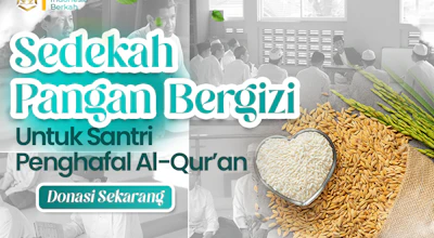 Sedekah Makanan Bergizi untuk para Penghafal Al-Qur'an