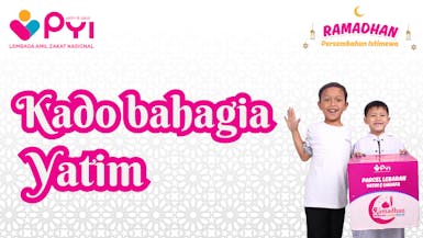 Kado Bahagia Untuk Yatim dan Dhuafa di Hari Raya