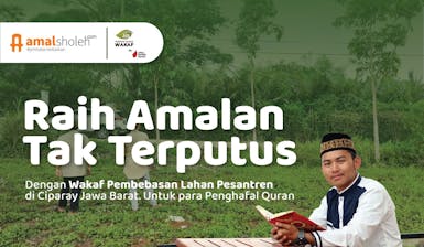 Wakaf Pagi untuk Pembangunan Pesantren Pondok Quran Wakaf