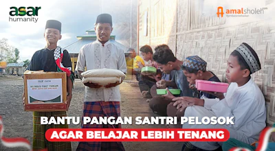 MIRIS! Nyatanya Masih Banyak Santri Meringkuk Kelaparan