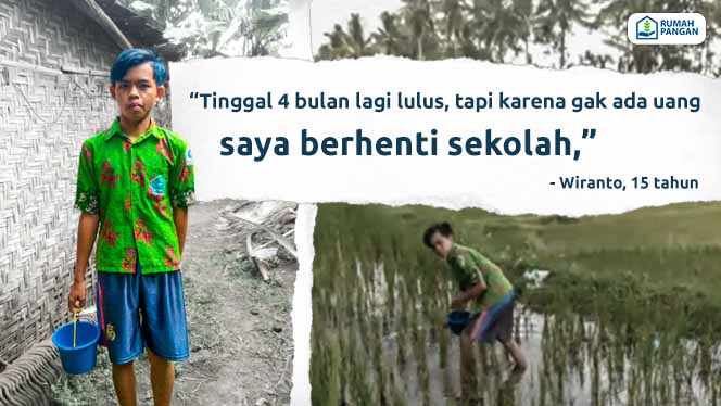 Tak Ada Uang, Dek Wiranto Berhenti Sekolah Demi Rawat Ibu yang Sakit Parah