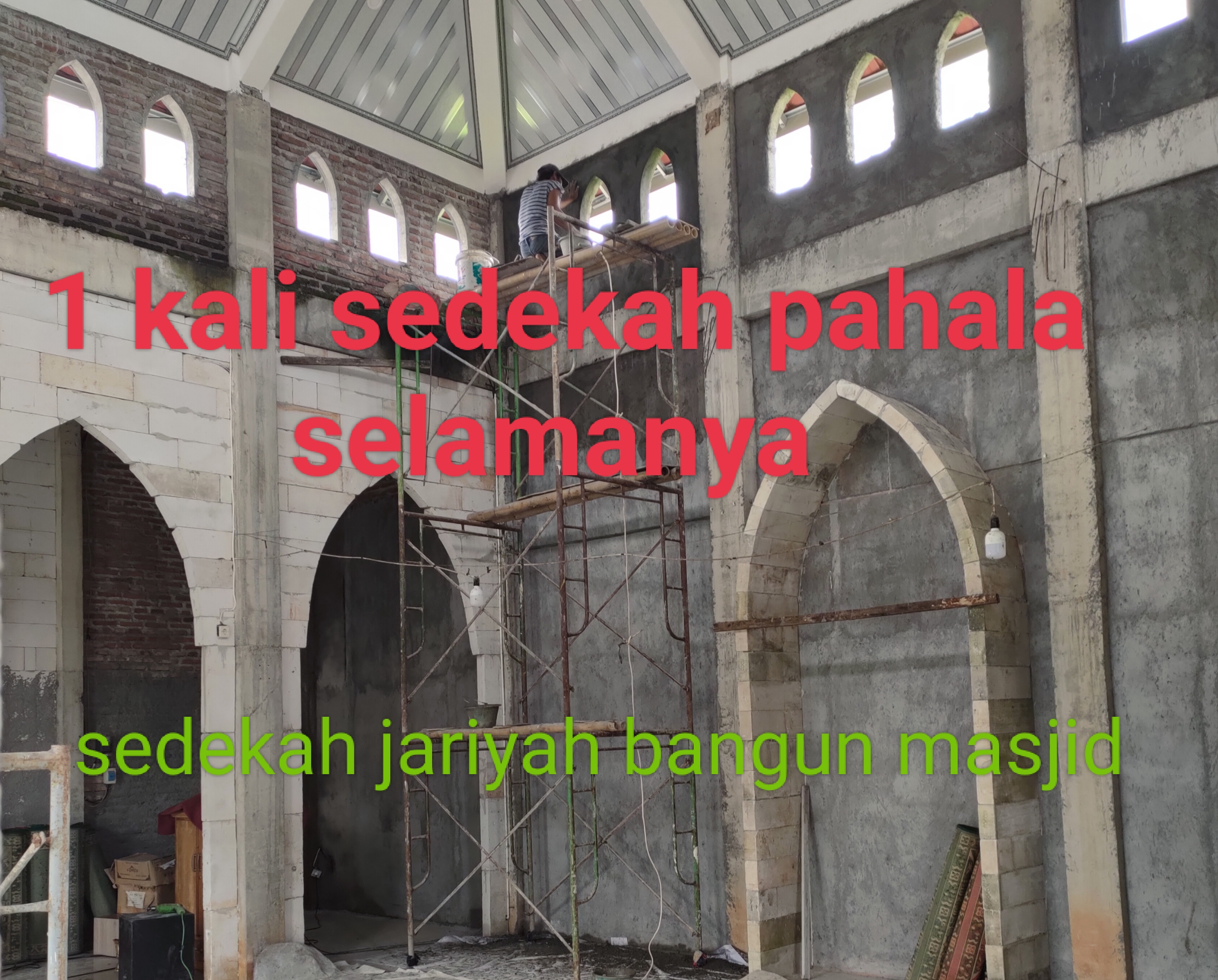 SEDEKAH TERBAIK PEMBANGUNAN MASJID