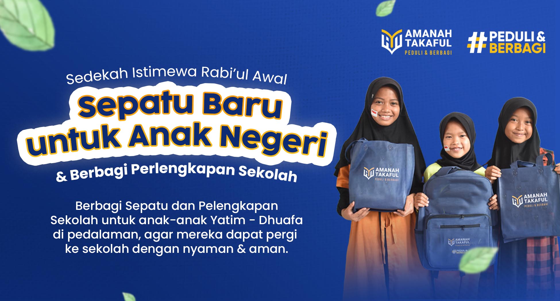 Sedekah Sepatu untuk Anak Negeri