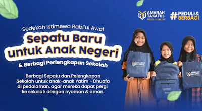 Sedekah Sepatu untuk Anak Negeri