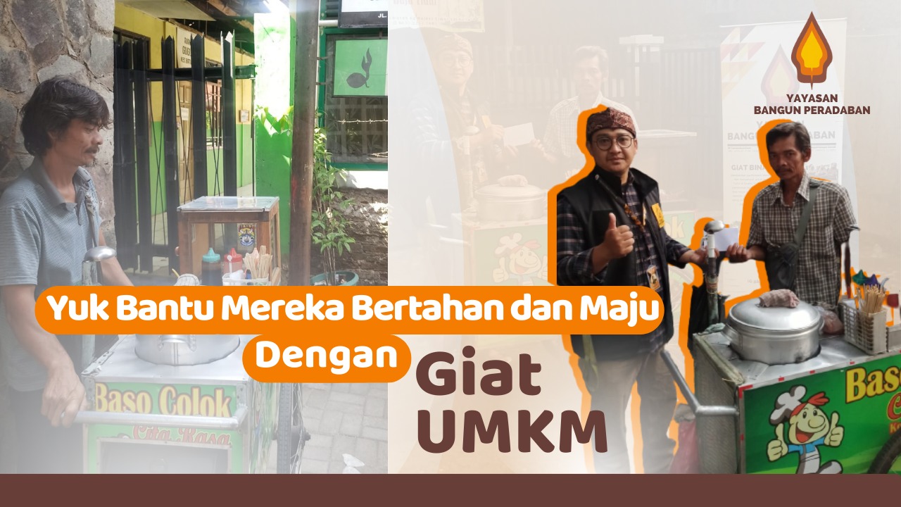 Bantu Mang Yadi dan UMKM Lainnya Melanjutkan Hidup