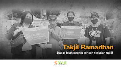 Berbagi Takjil untuk Ojol dan pemulung