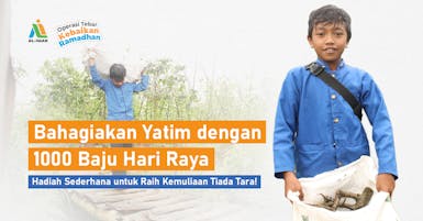 Raih Berkah Ramadhan! 1000 Kado Lebaran untuk 1000 Yatim