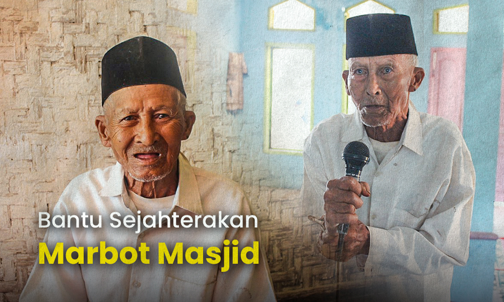 Peduli Marbot Masjid, Berikan Hadiah Umrah Untuk Mereka
