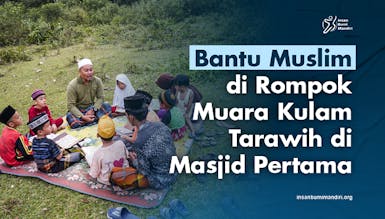 Masjid Pertama untuk Rompok Muara Kulam, Sumsel