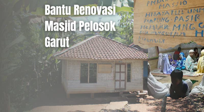 Puluhan Tahun Tidak Direnovasi, Perbaiki Masjid Hidayatul Ummah