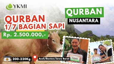 Qurban Nusantara 1/7 Ekor Sapi