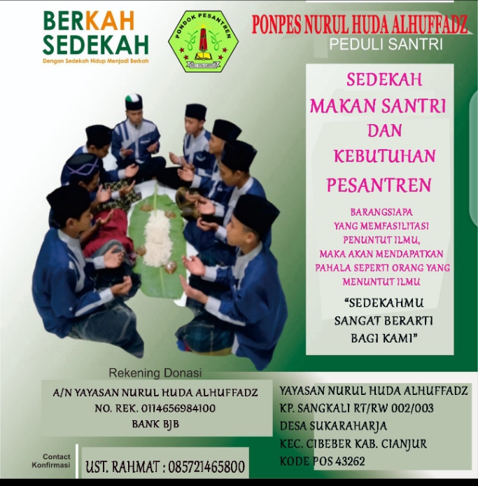 Sedekah subbuh membawa berkah