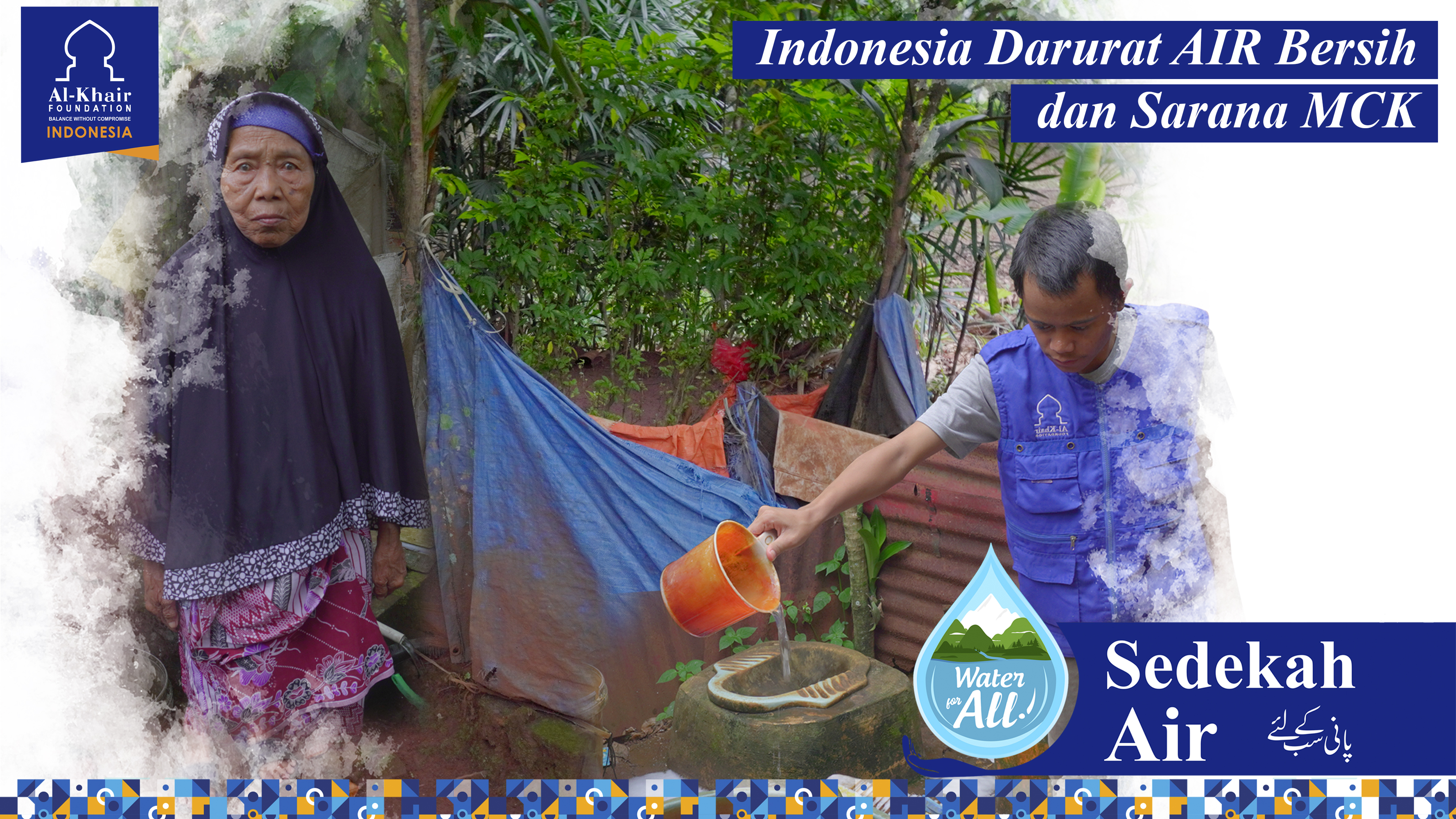 Indonesia Darurat AIR Bersih & Sarana MCK