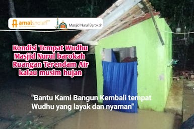 Wakaf tempat Wudhu Untuk Masjid pelosok negri