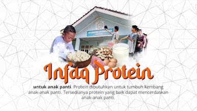 Gerakan Infak Protein Untuk Anak Yatim Dan Penghafal Al-Qur'an