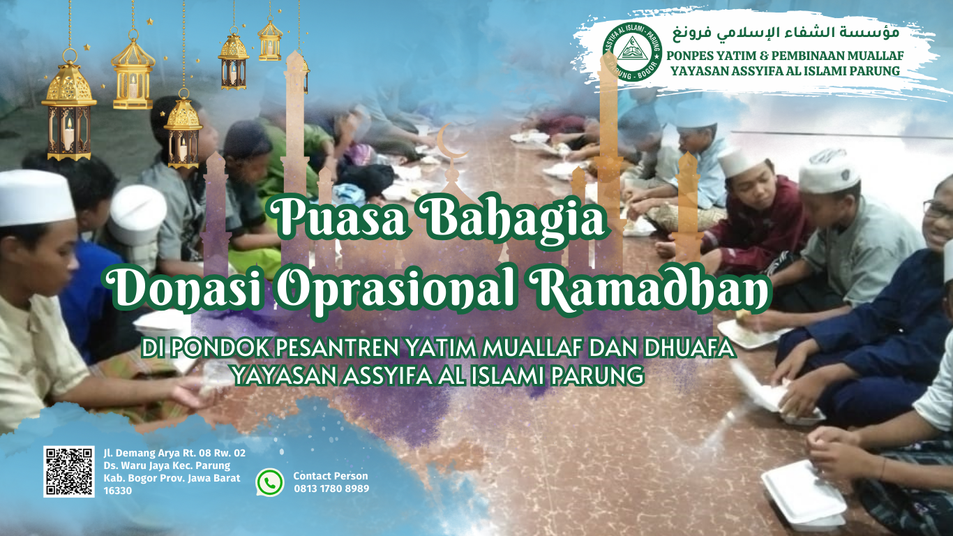 PENUHI KEBUTUHAN RAMADHAN 2026 DI PONDOK KAMI