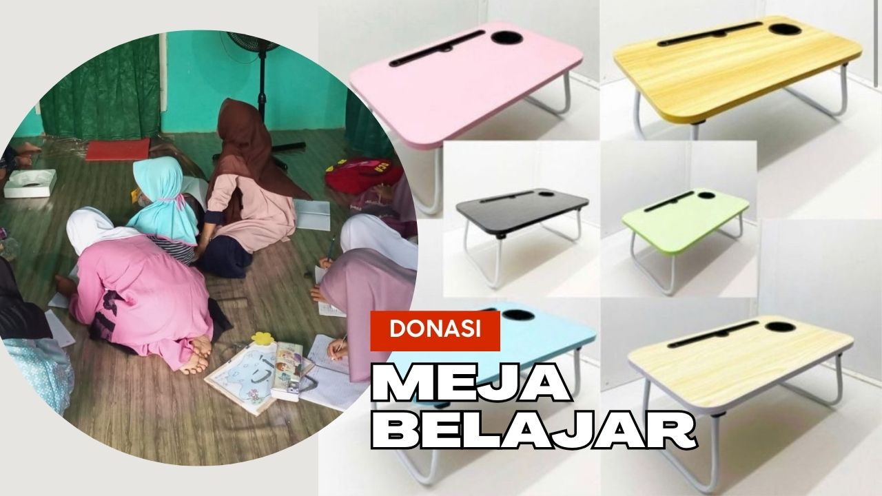 Pengadaan Meja Belajar Rumah Qur'an