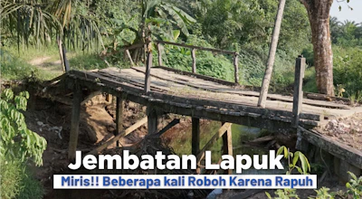 Bangun Jembatan Permanen Agar Tak Roboh Lagi