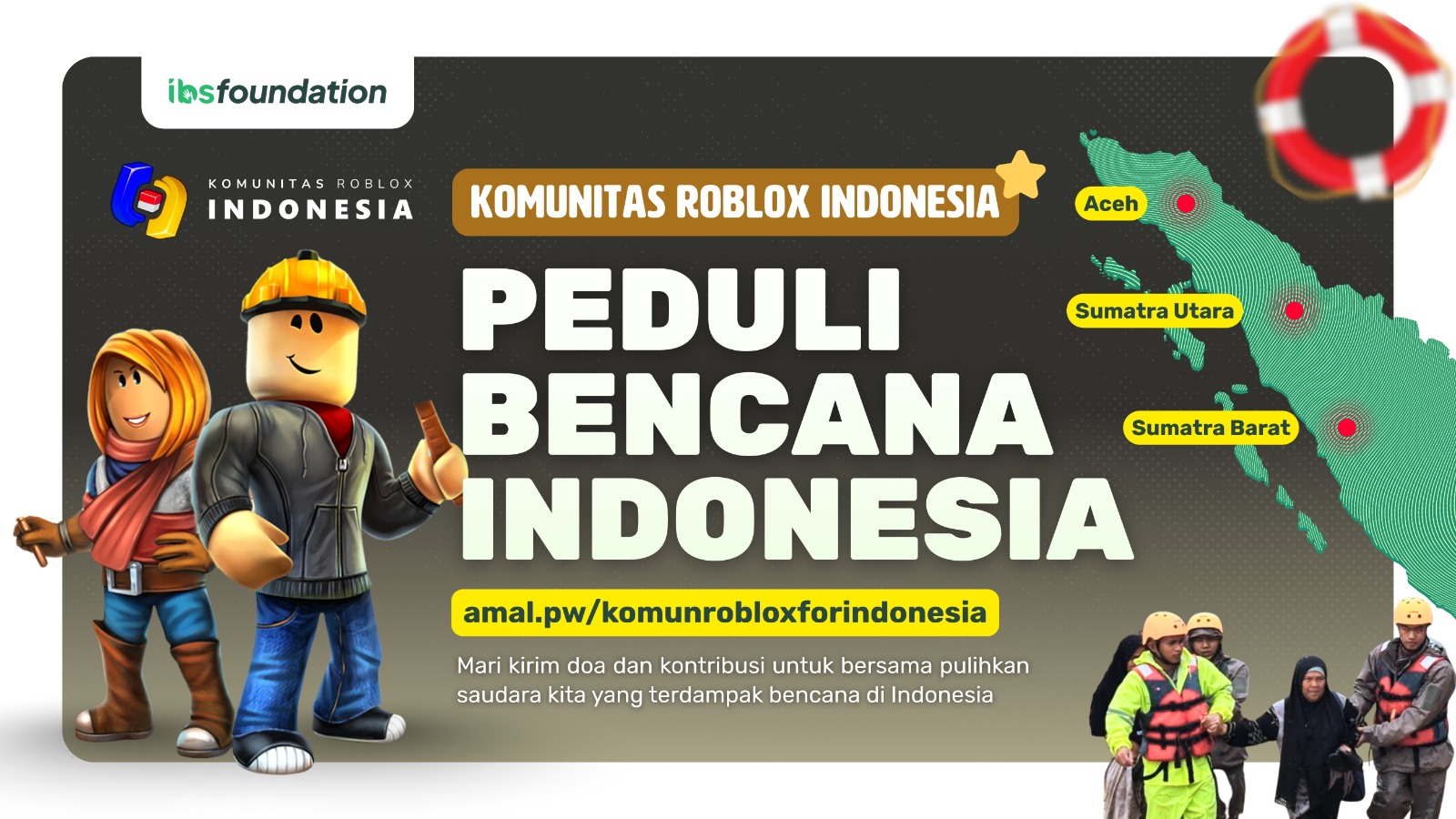 Roblox Indonesia Peduli Sumatra