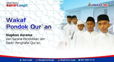 Wakaf 10 Ribu Bantu Santri Punya Asrama Sendiri