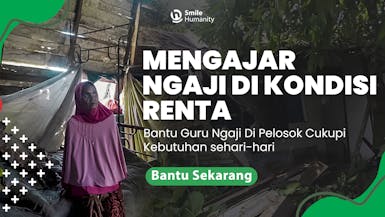 Bantu Guru Ngaji Di Pelosok Cukupi Kebutuhan Pangannya