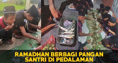 #pahlawankebaikan Penuhi Gizi Santri Yatim Dhuafa