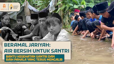 Krisis Air Bersih 150 Santri Manfaatkan Kolam Kotor