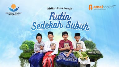 Ikhtiar Jalur Langit, Sedekah Subuh Rutin.