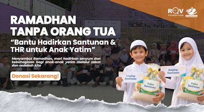 Berbagi Santunan & THR Yatim di Hari Raya Idul Fitri