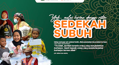 AWALI HARIMU DENGAN RUTIN SEDEKAH SUBUH