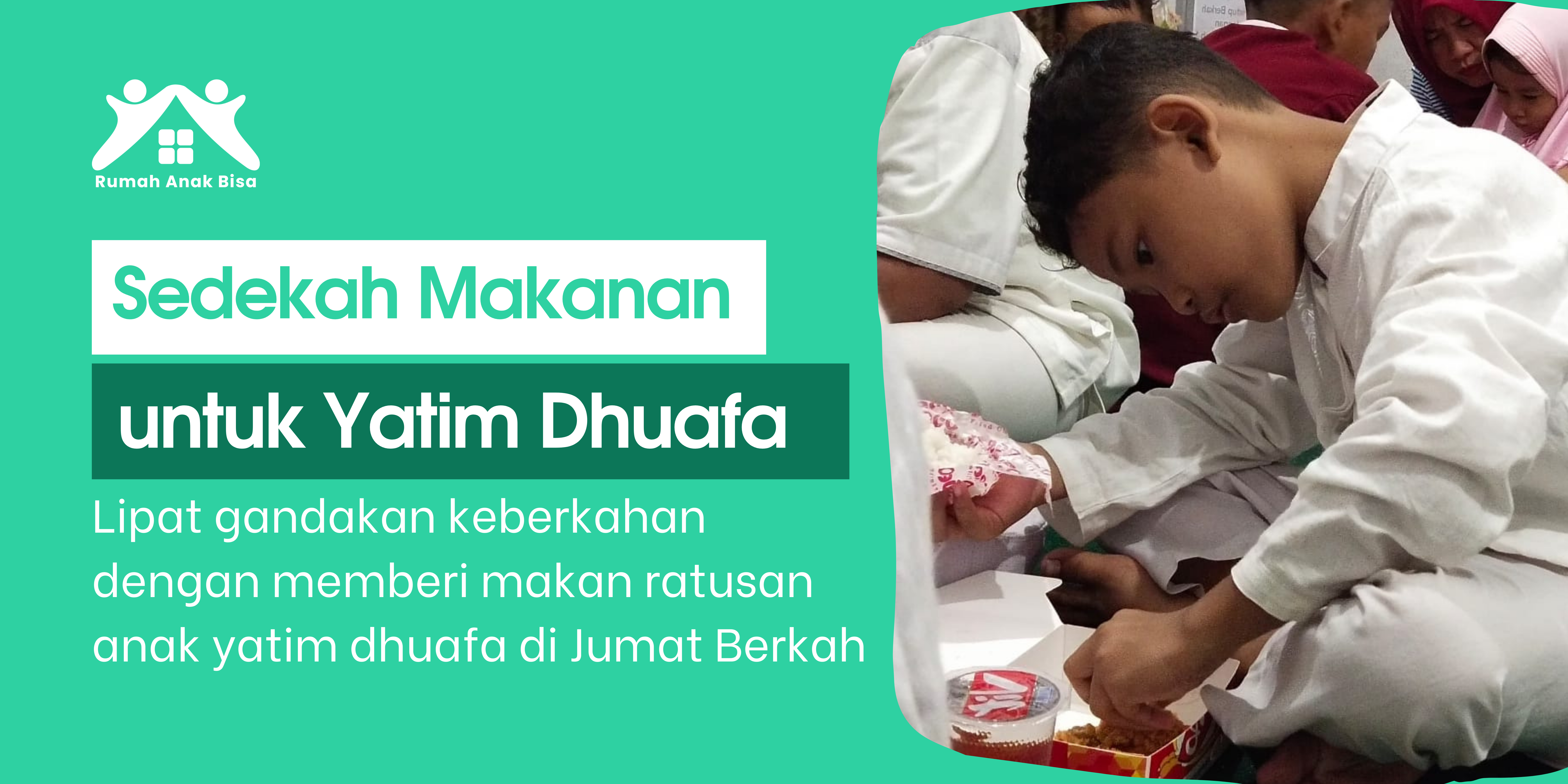 Sedekah Makanan untuk Anak Yatim Dhuafa