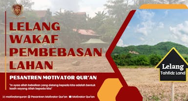 Lelang Wakaf Pembebasan Lahan