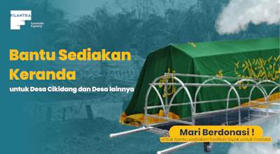 Sedih! Tak Ada Keranda, Jenazah Ditandu dengan Kain