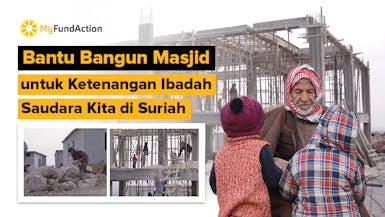 Bangun Masjid untuk Pengungsi Suriah