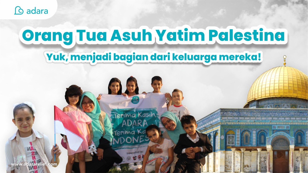 Patungan Jadi Orang Tua Asuh Yatim Palestina