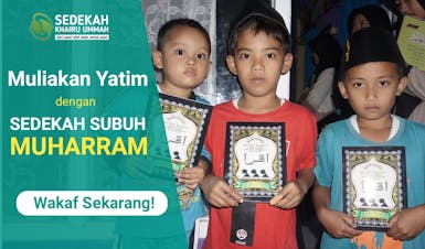 Sedekah 10 Muharram untuk Santri Yatim