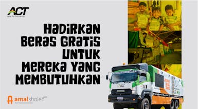 Beras Gratis untuk Saudara Sebangsa