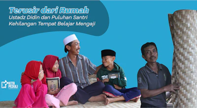 Terusir dari Rumah! Bantu Ustad Didin miliki Rumah dan Tempat Mengajar Baru