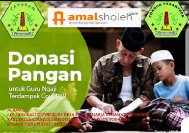 Sedekah di hari Jumat bantu guru ngaji di pedesaan