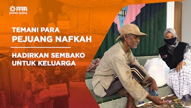 Temani Para Pejuang Nafkah, Hadirkan Sembako Untuk Keluarga